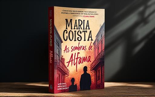 Capa do livro 'As Sombras de Alfama'.